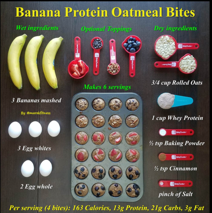 protein oatmeal bites