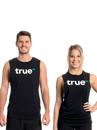 Unisex Signature Large Logo Tank - Black