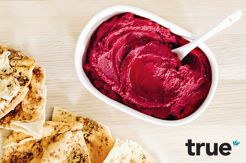 Beetroot Hummus Spread