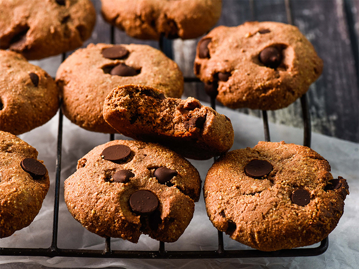 Double Choc Protein Cookies