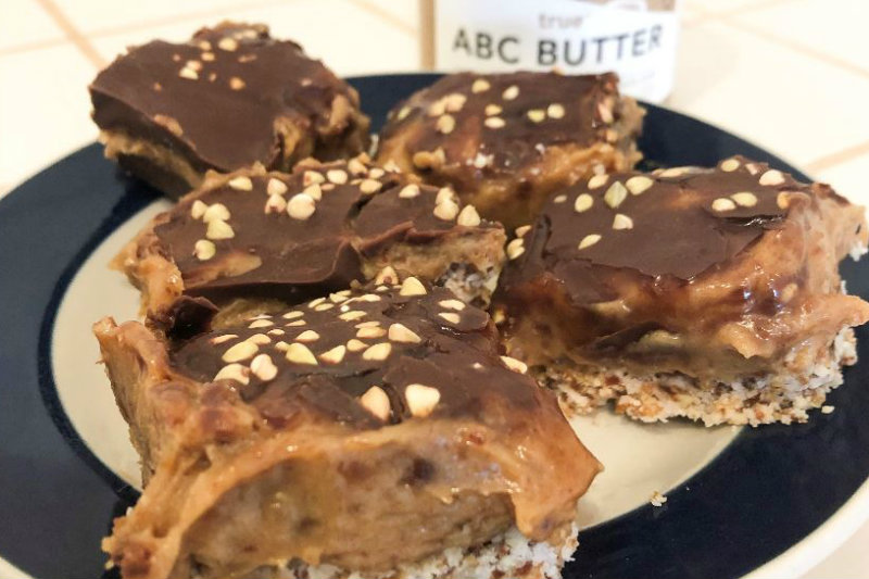 Raw ABC Caramel Slice