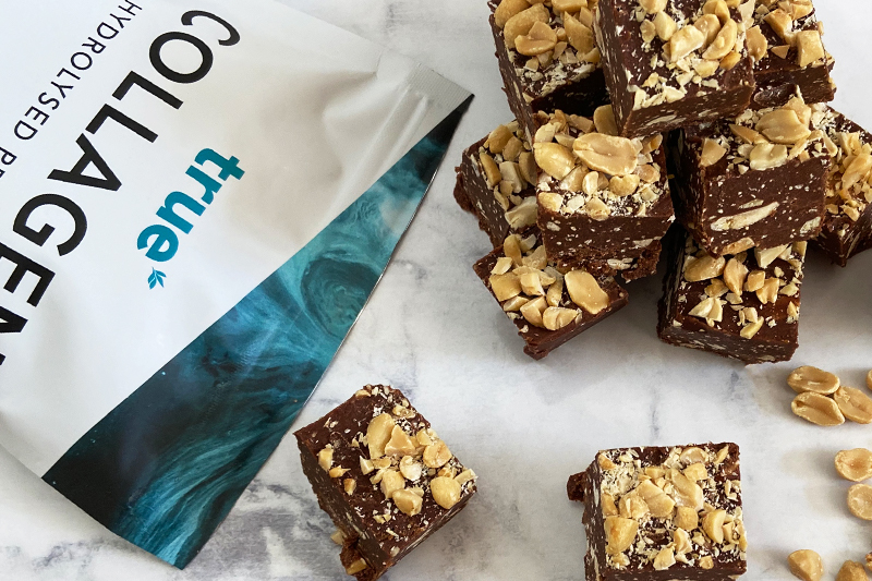 Peanut Chocolate Protein Fudge 