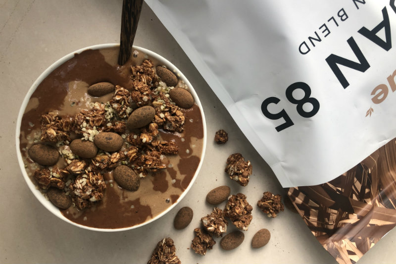Mocha Protein Smoothie Bowl