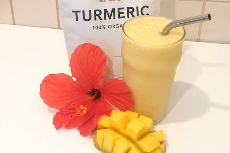 Turmeric Mango Lassi
