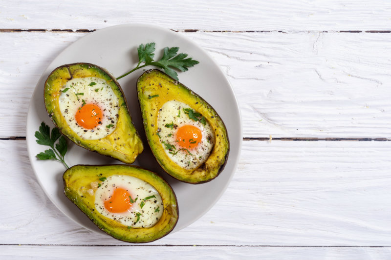 Baked Avocado & Egg