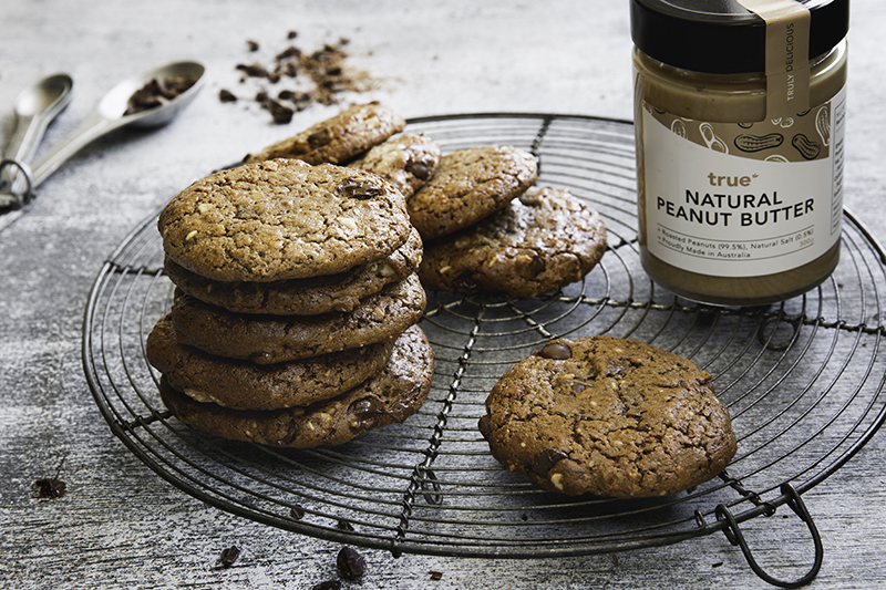 Peanut Butter Choc Chip Cookies