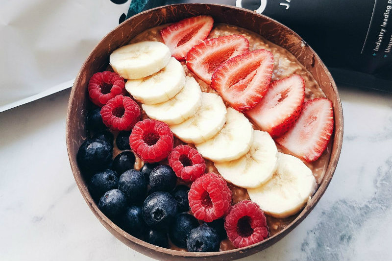 Salted Caramel Protein Oatmeal