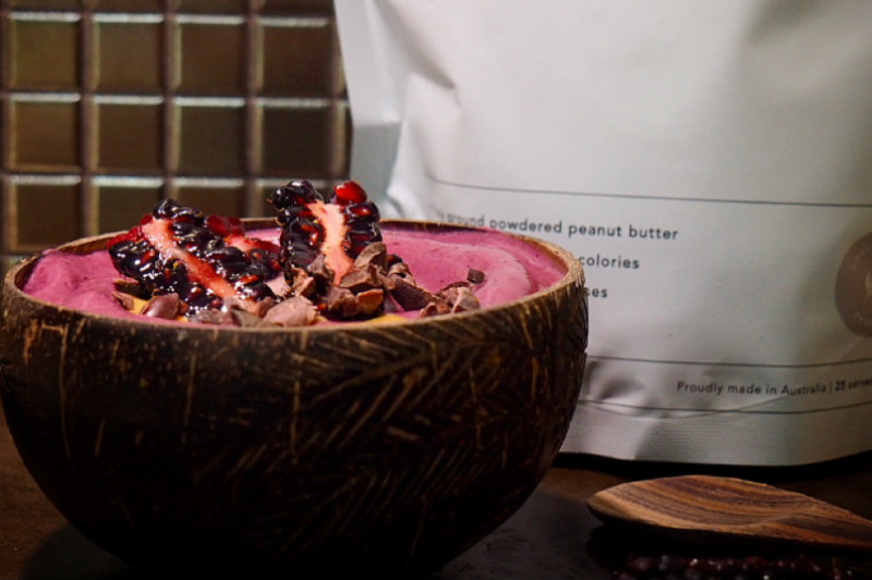 Blackberry Peanut Butter Bowl