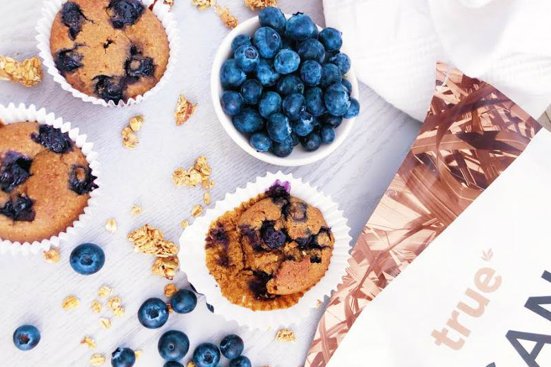 Protein Blueberry Muffins