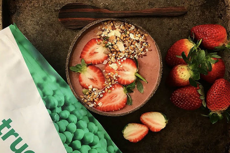 Strawberry Protein Smoothie 
