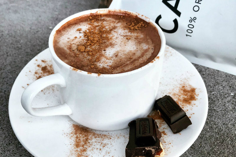 Coconut Hot Chocolate 