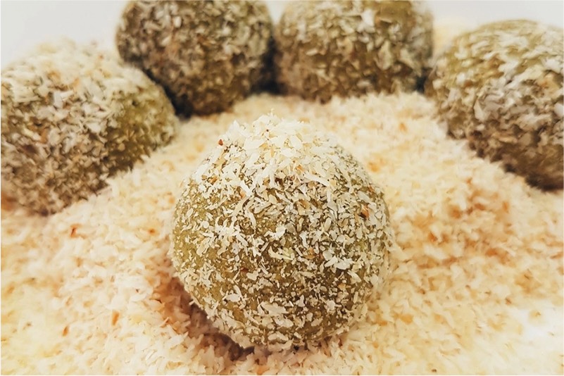 Coconut Matcha Energy Balls
