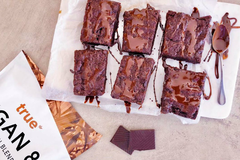 Gulten-Free Vegan Fudgy Brownies