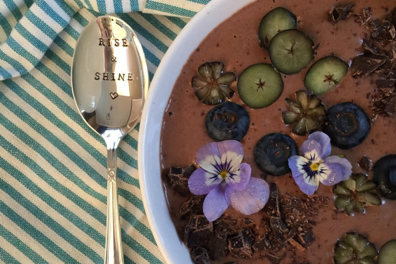 Açaí Cacao Bowl for One 