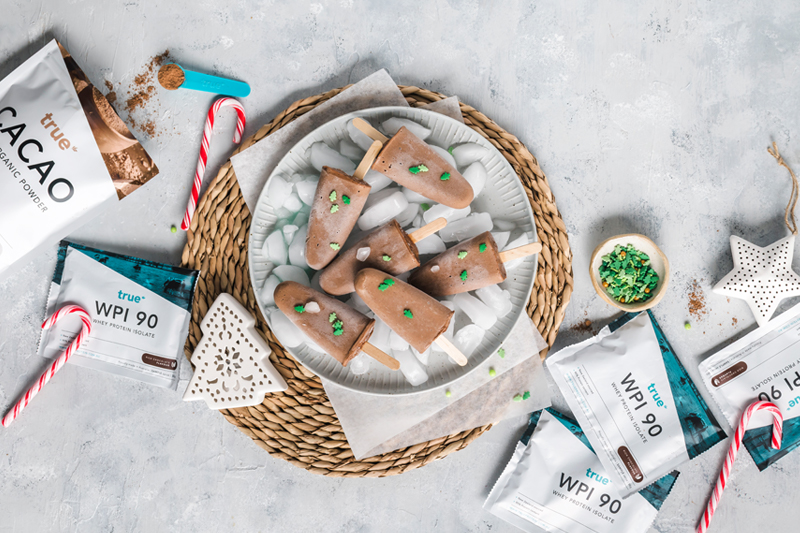 Chocolate Peppermint Ice Pops
